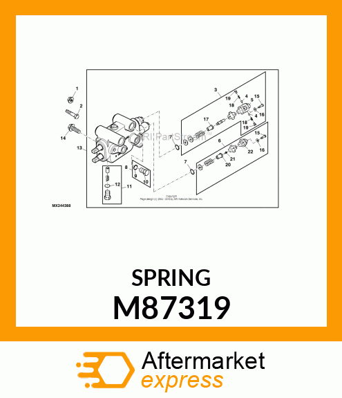 Spring - SPRING, DETENT M87319