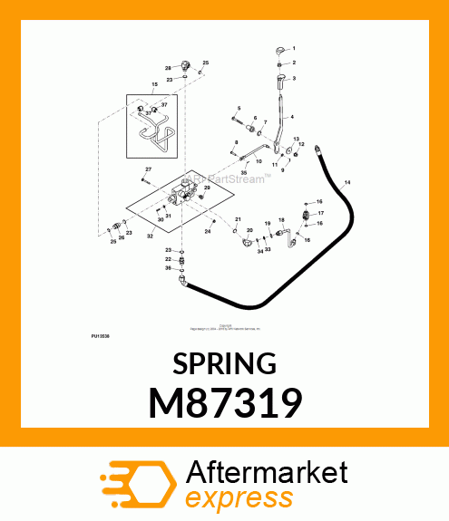 Spring - SPRING, DETENT M87319