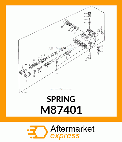 SPRING M87401