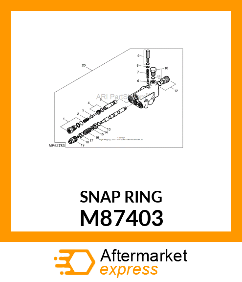 RING, RETAINING M87403