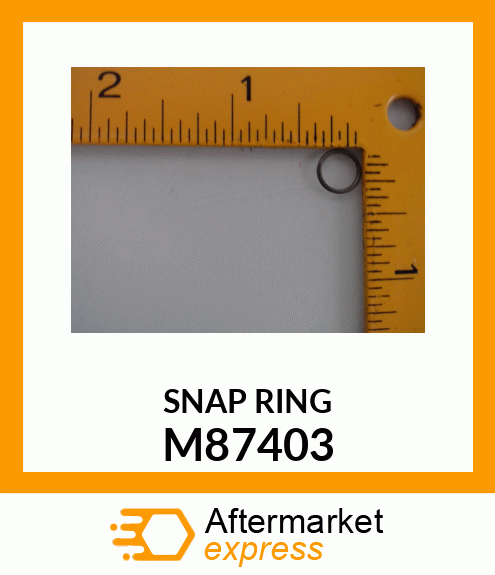 RING, RETAINING M87403