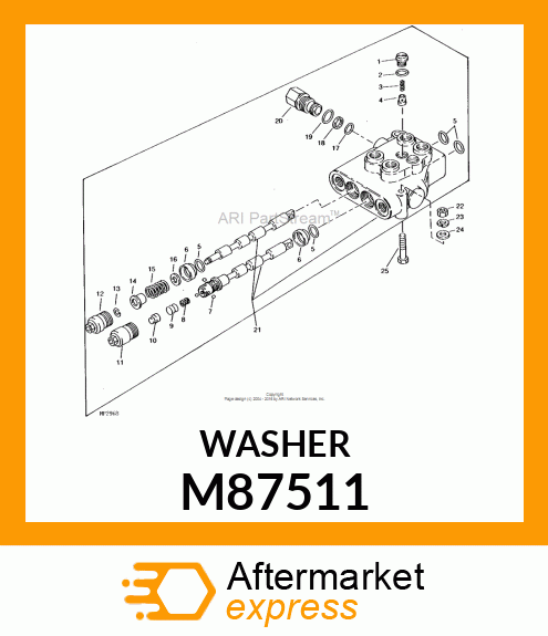 WASHER M87511