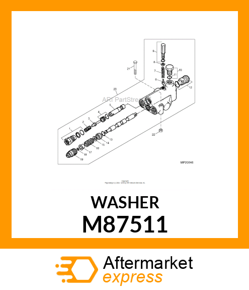 WASHER M87511