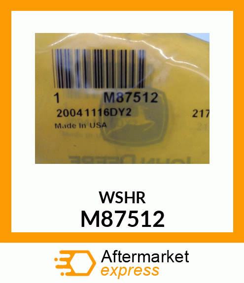 WASHER M87512