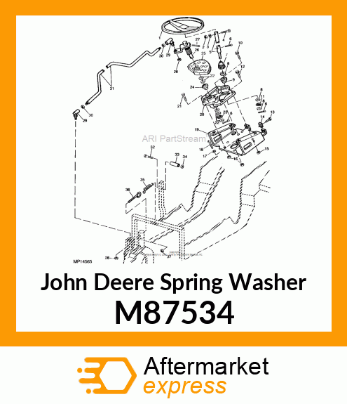 WASHER, LOCK M87534