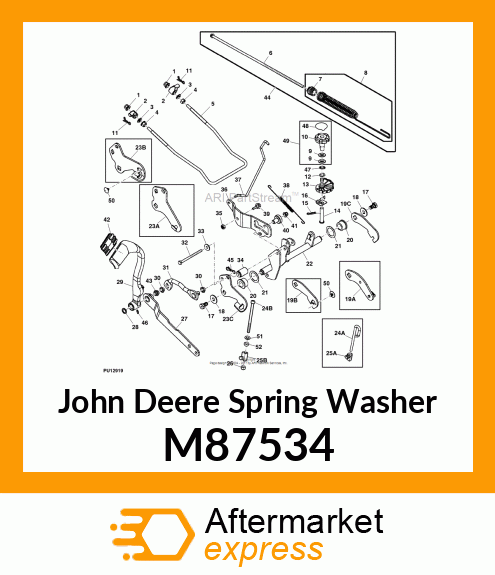 WASHER, LOCK M87534