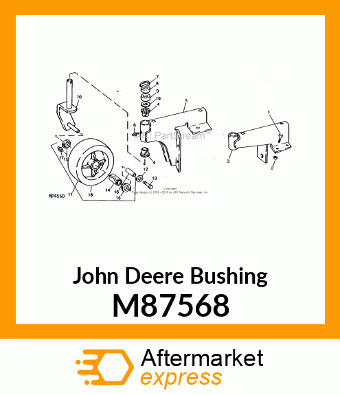 BUSHING, SPANNER M87568