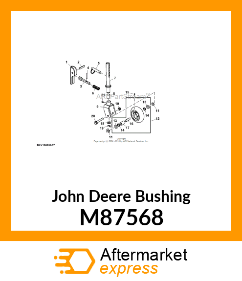 BUSHING, SPANNER M87568