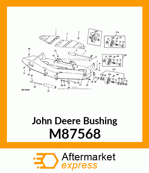 BUSHING, SPANNER M87568