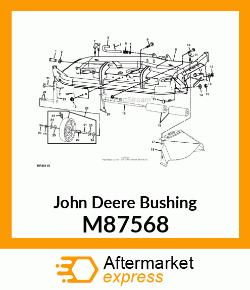 BUSHING, SPANNER M87568