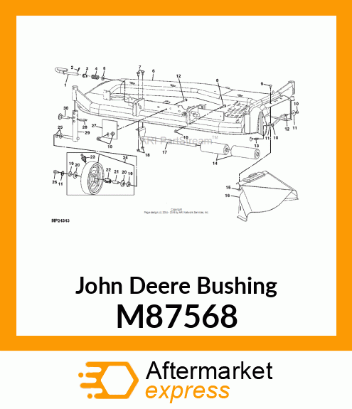 BUSHING, SPANNER M87568