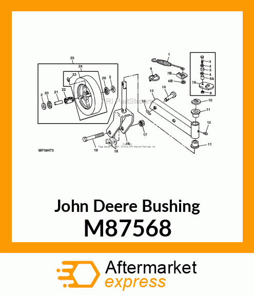 BUSHING, SPANNER M87568