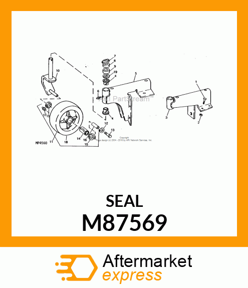 WASHER, RETAINING M87569