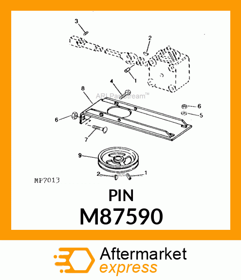 PIN, HEAVY M87590