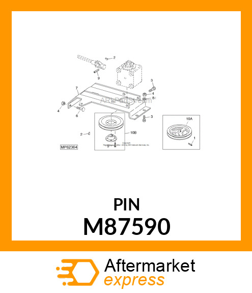 PIN, HEAVY M87590