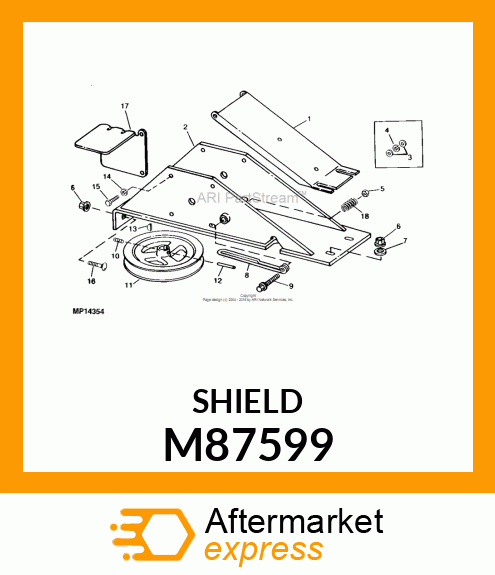 Shield M87599