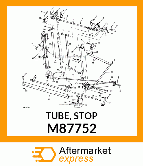 TUBE, STOP M87752