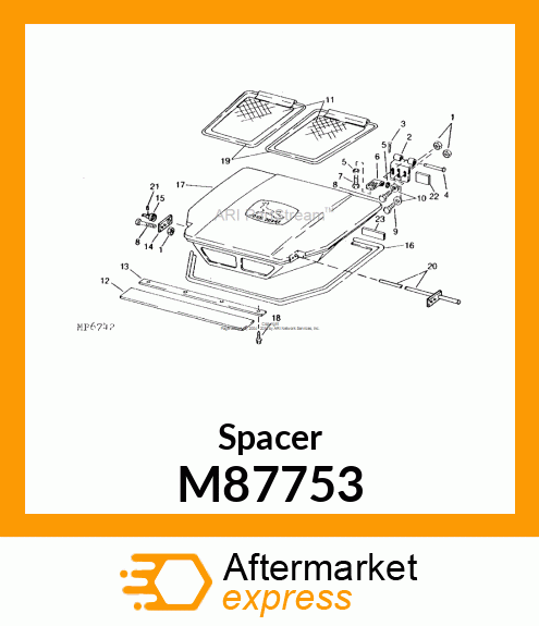 Spacer M87753