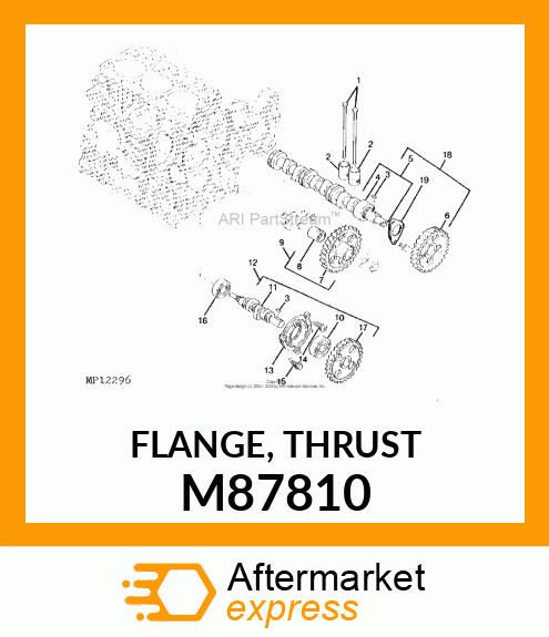 FLANGE, THRUST M87810