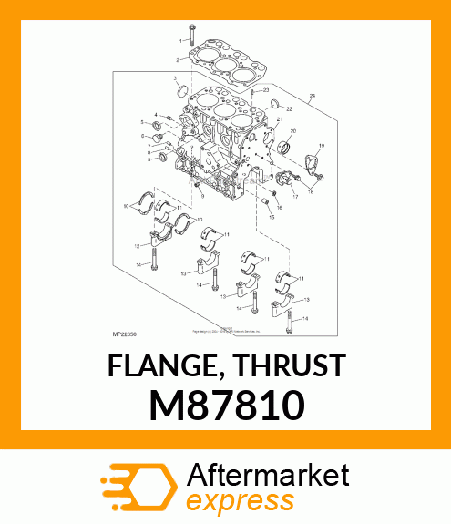 FLANGE, THRUST M87810