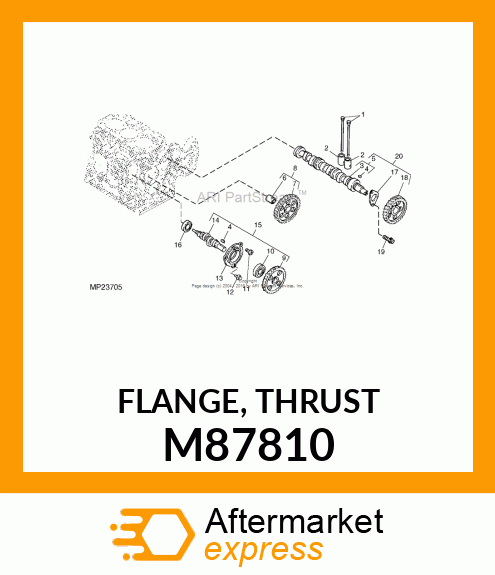 FLANGE, THRUST M87810