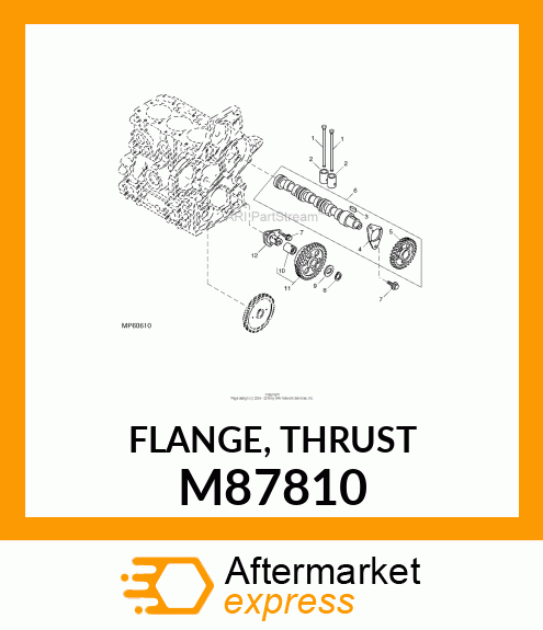 FLANGE, THRUST M87810