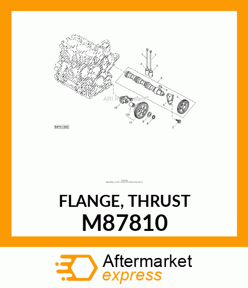 FLANGE, THRUST M87810