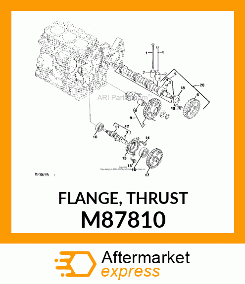 FLANGE, THRUST M87810