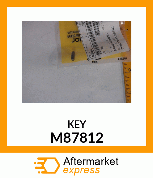 KEY, 4 X 12 M87812