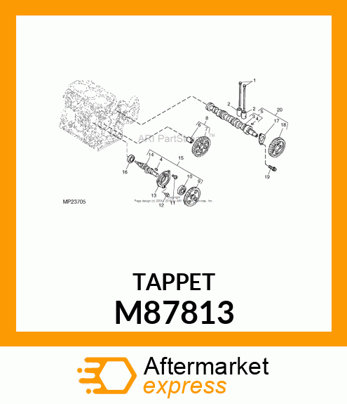 TAPPET M87813