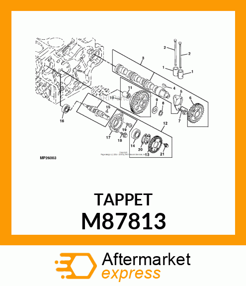 TAPPET M87813