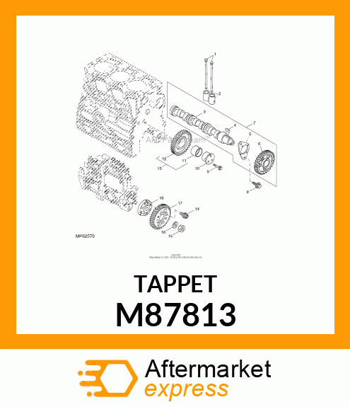 TAPPET M87813