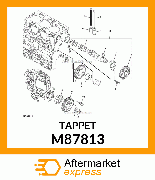 TAPPET M87813