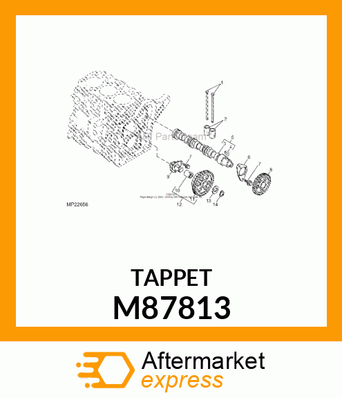 TAPPET M87813