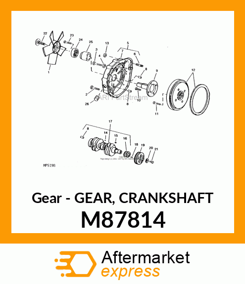 Gear M87814