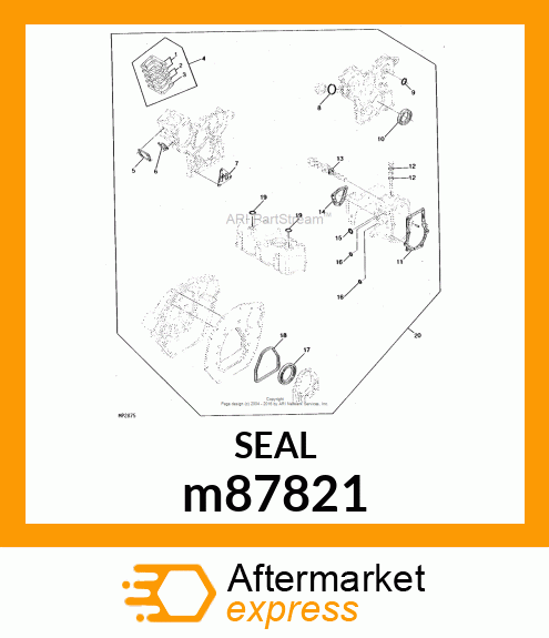 SEAL, OIL m87821