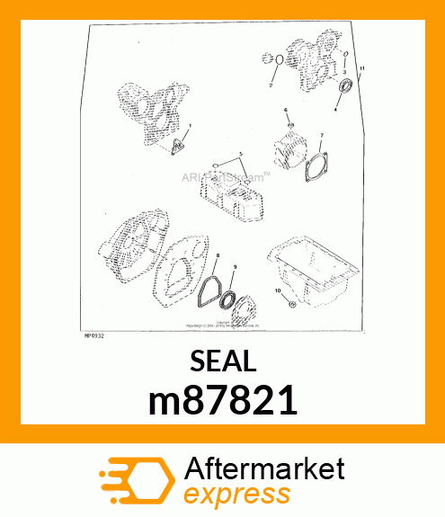 SEAL, OIL m87821