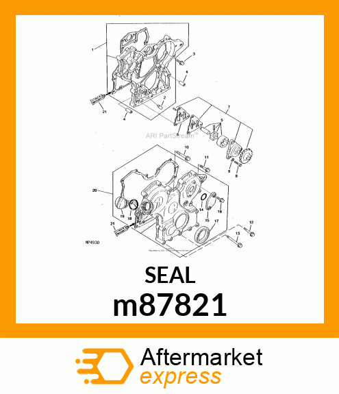 SEAL, OIL m87821