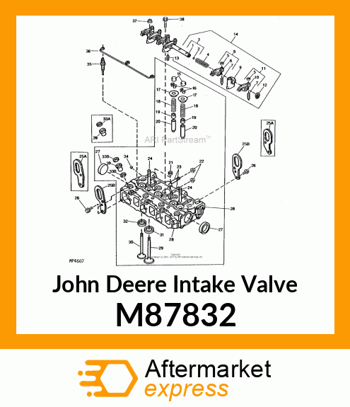 VALVE, INTAKE M87832