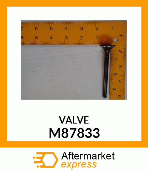 VALVE, EXHAUST M87833