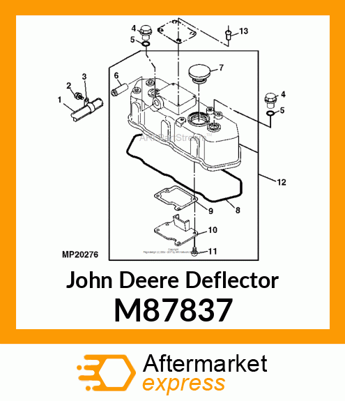 BAFFLE, BREATHER M87837