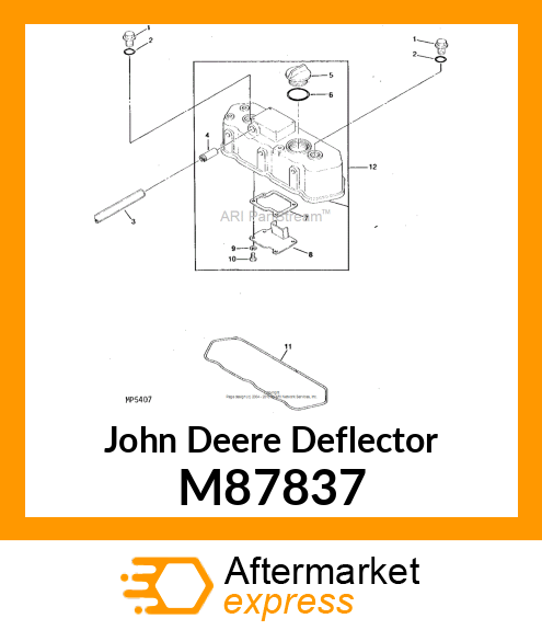 BAFFLE, BREATHER M87837