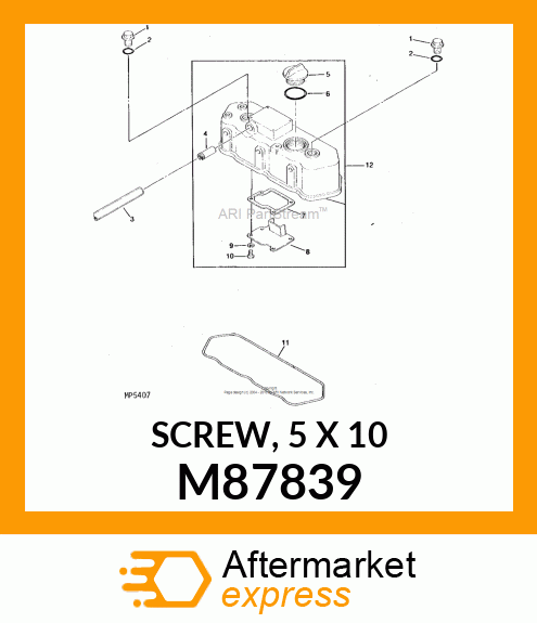 SCREW, 5 X 10 M87839