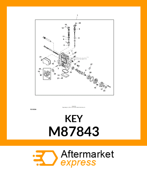 KEY M87843