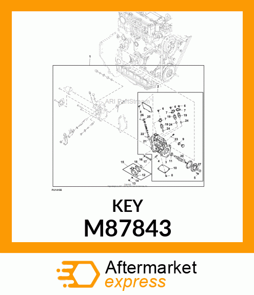 KEY M87843