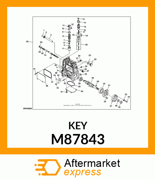 KEY M87843