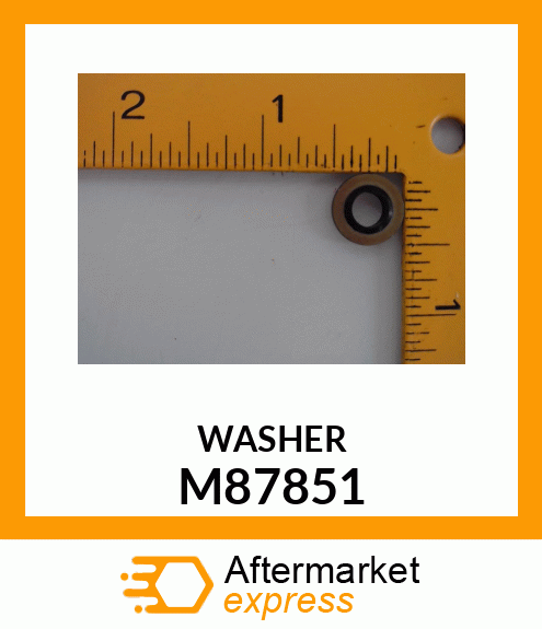 WASHER, WASHER, SEAL M87851