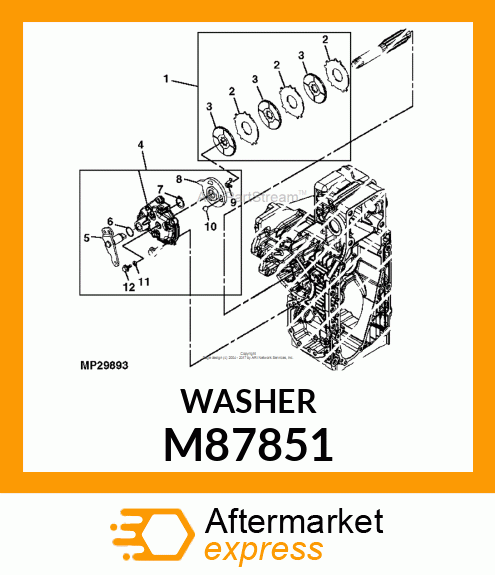 WASHER, WASHER, SEAL M87851