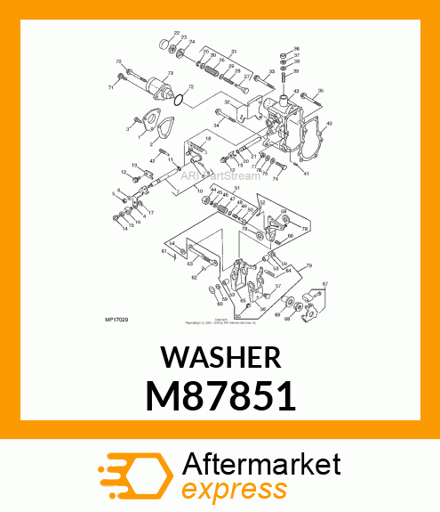 WASHER, WASHER, SEAL M87851