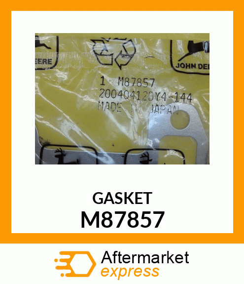 GASKET, EXHAUST MANIFOLD M87857